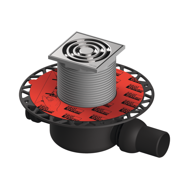 Gólflás 50mm V TC S120 Gegnumst. m.bolla