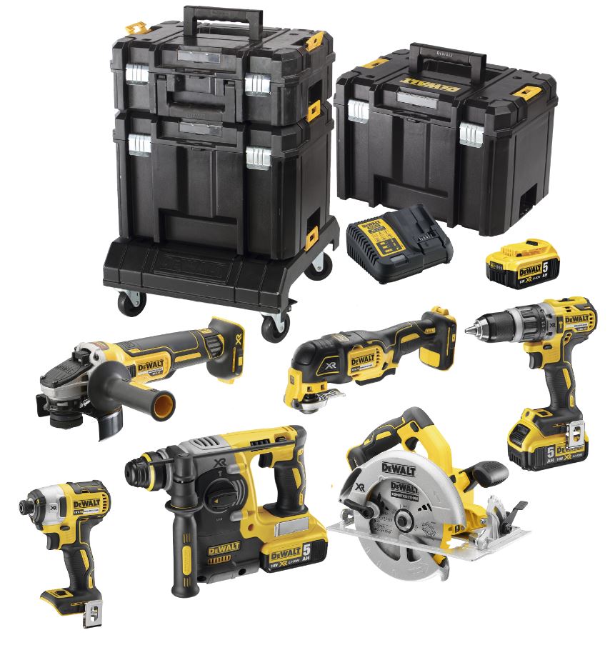 Hleðslusett 6 vélar 3x 5,0 Ah, Okkar besta verð