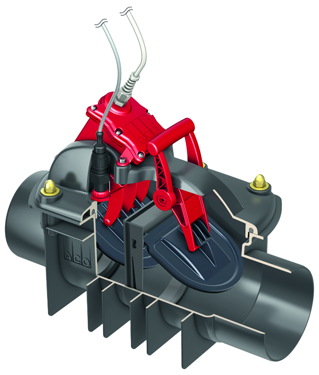 ACO Quatrix-K Einstreymisloki f/skólp DN160
