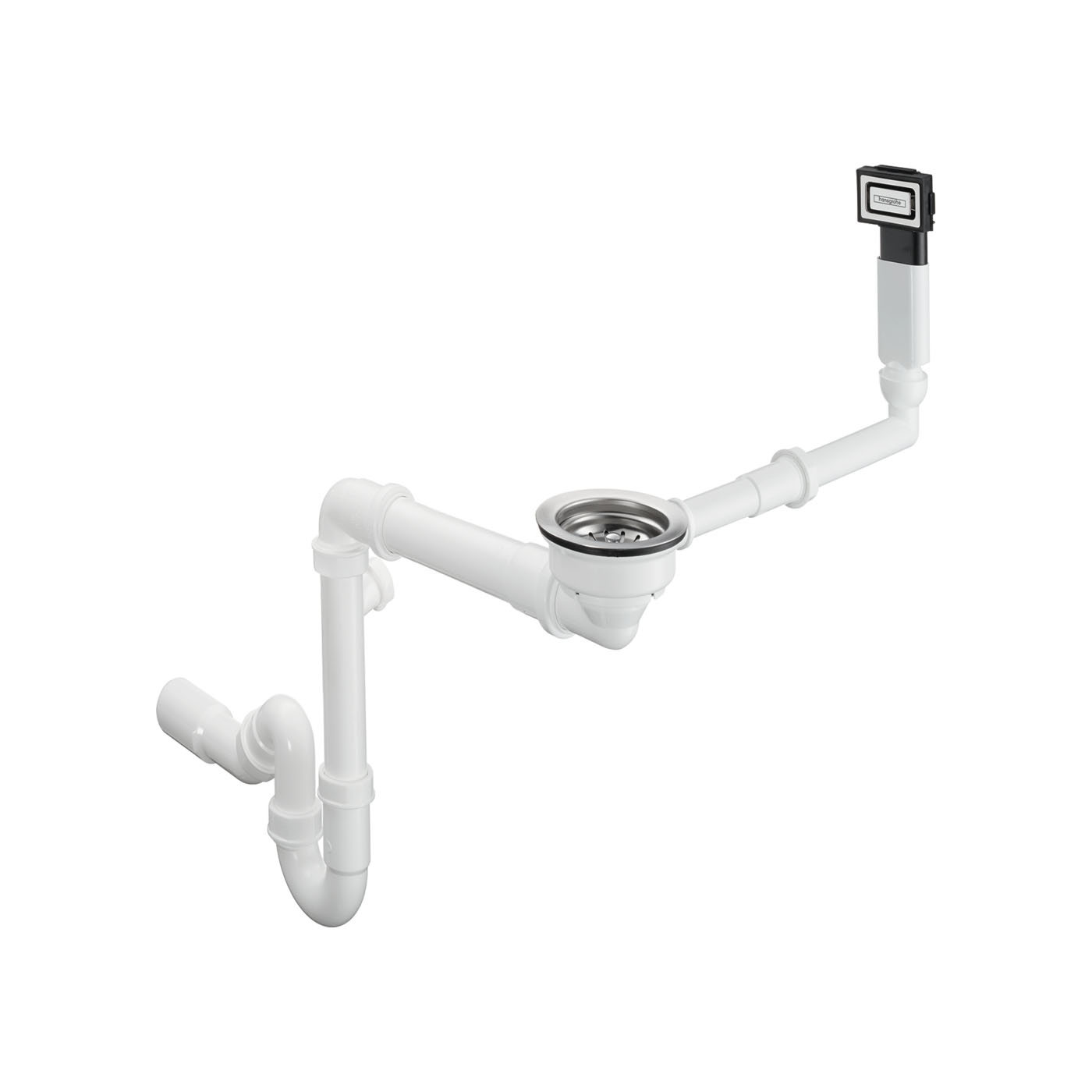 Hansgrohe botnventlasett fyrir graphit vaska