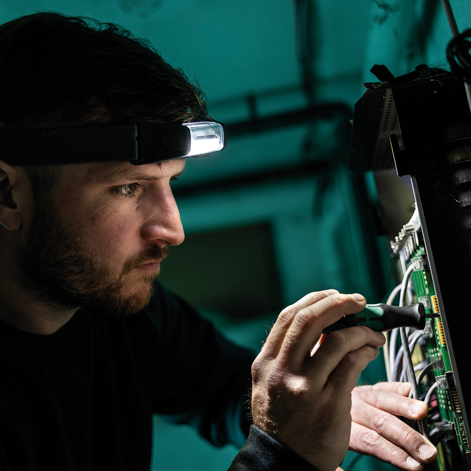 Höfuðljós I-VIEW 40-400 lm