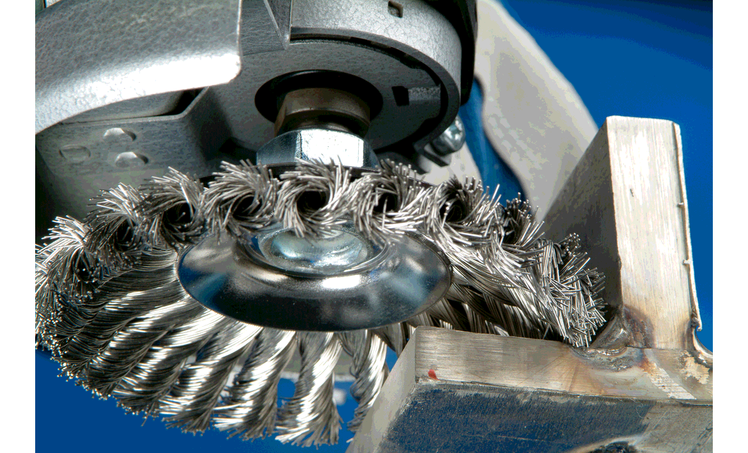 Keiluvírskífa 100mm M14 sn. ryðfrí