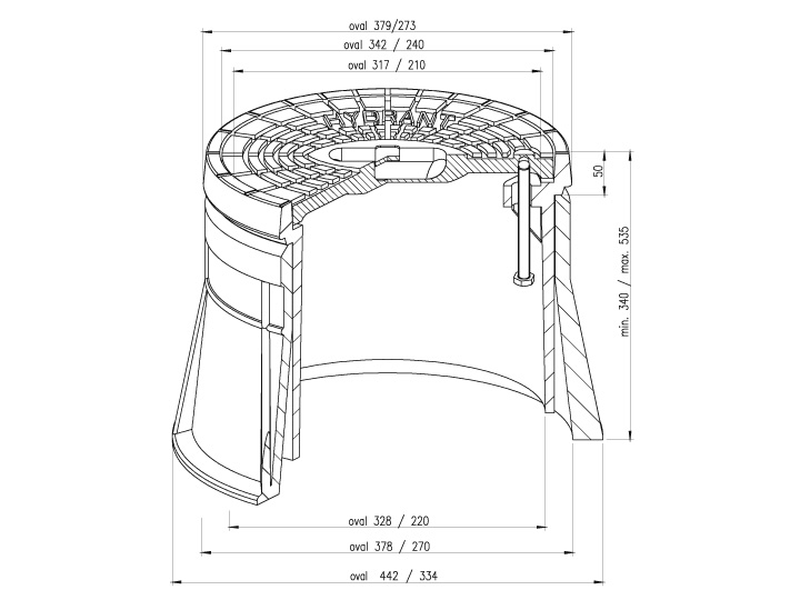 BRUNNBOX F NEÐANJARÐARHANA
