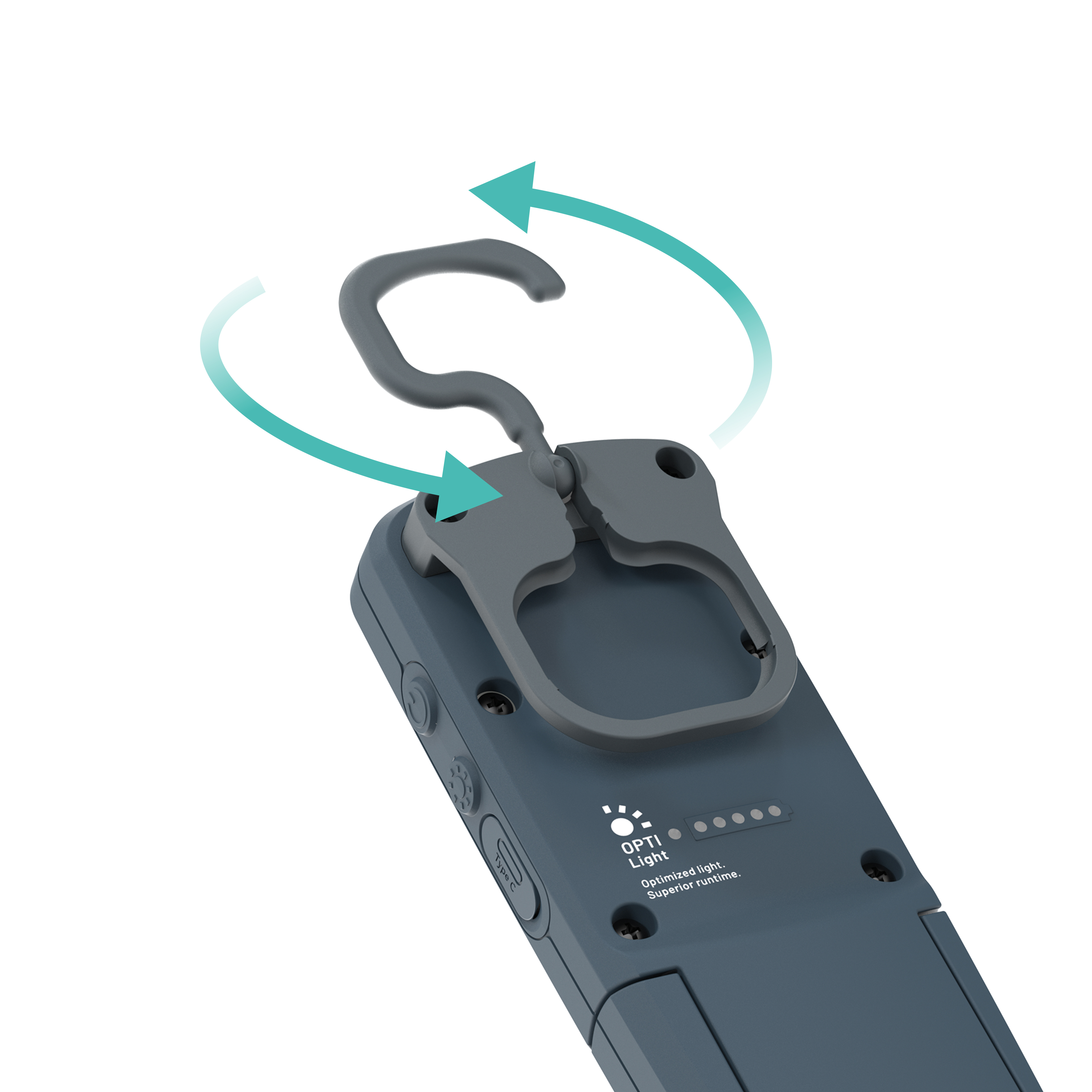 Led Ljós UNIFORM með hleðslustöð 50-500 lm