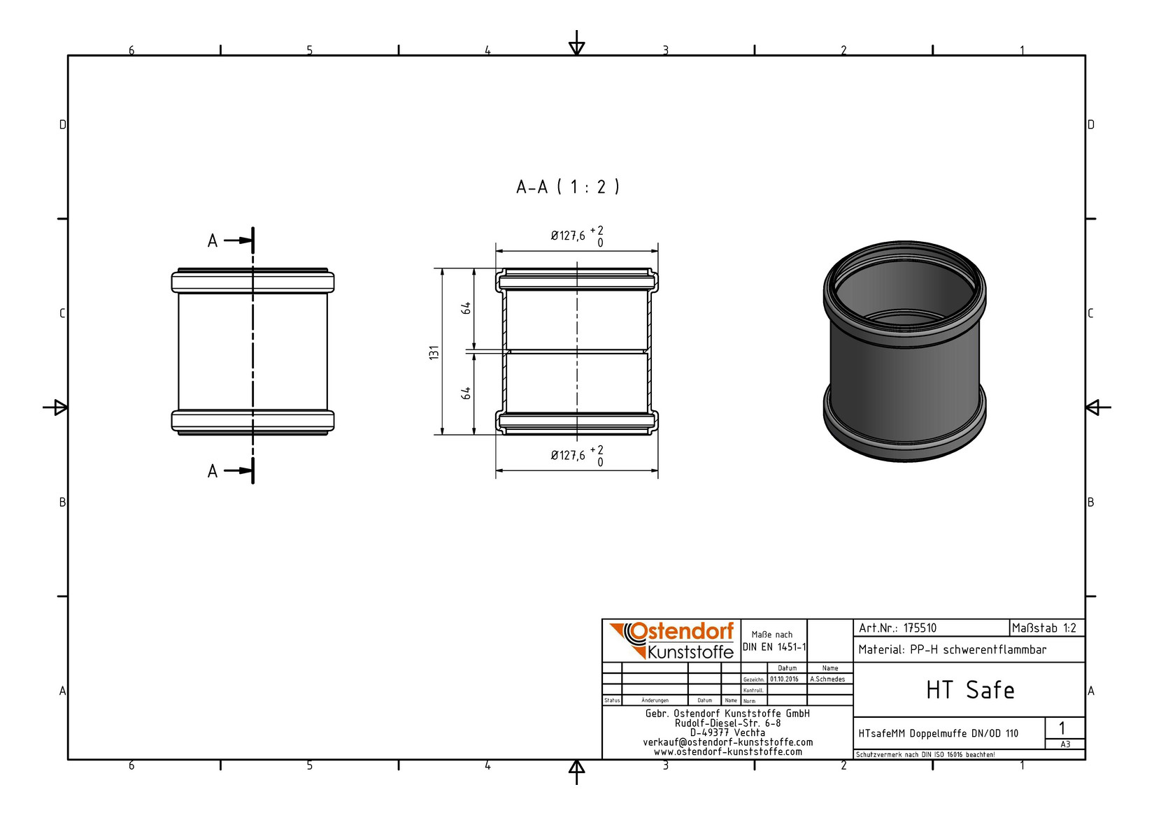 PP Brjóstmúffa 110
