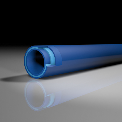 AT Rör MF 125x11,4 SDR11 Blá