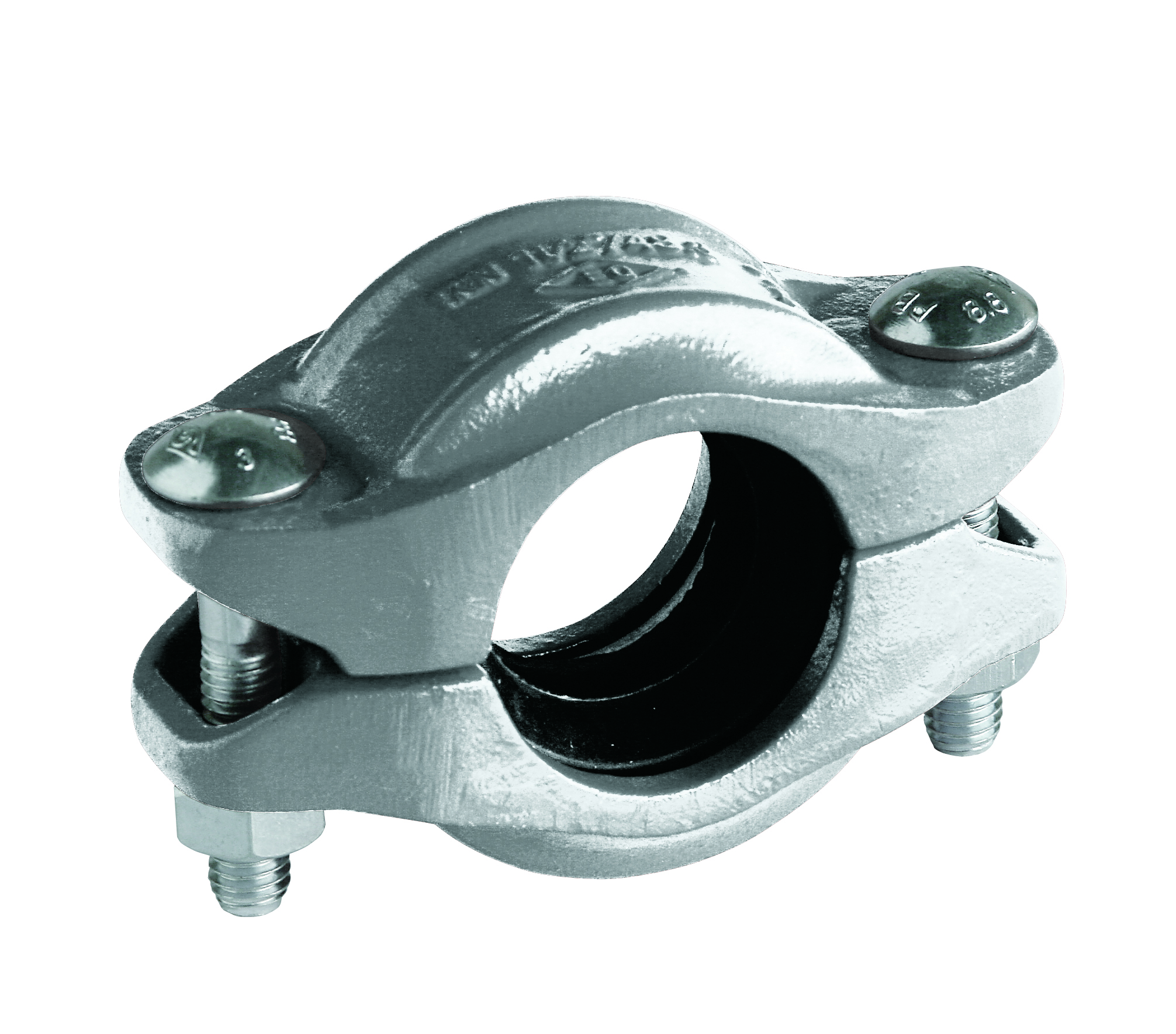 Gróp samsetning 2" galv þröng (ks)