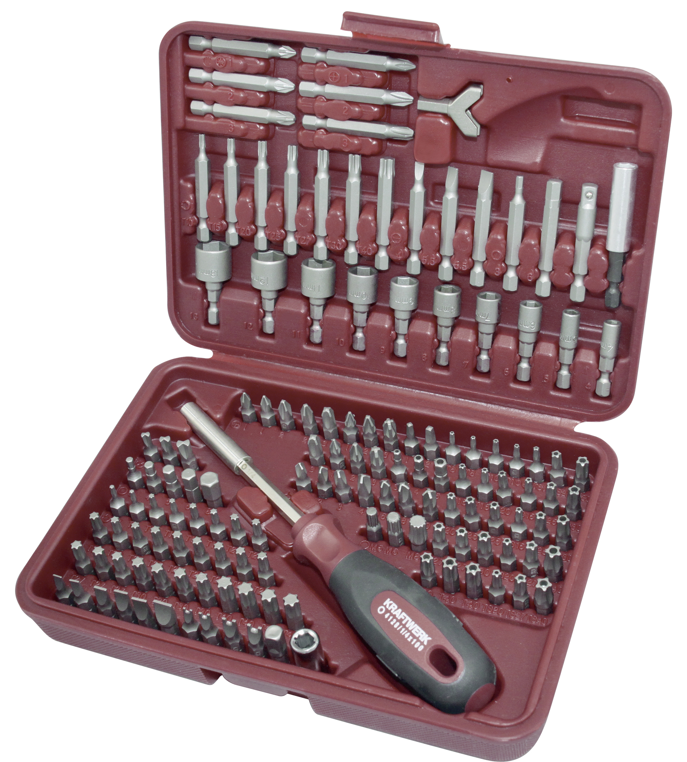 Skrúfbitabox 138 stk