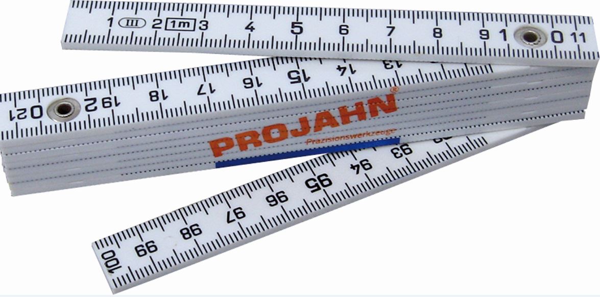 Tommustokkur 1 m Plast