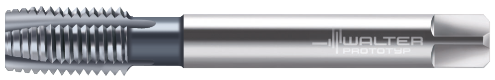 Snittt M6 HSS-E TICN húðaður