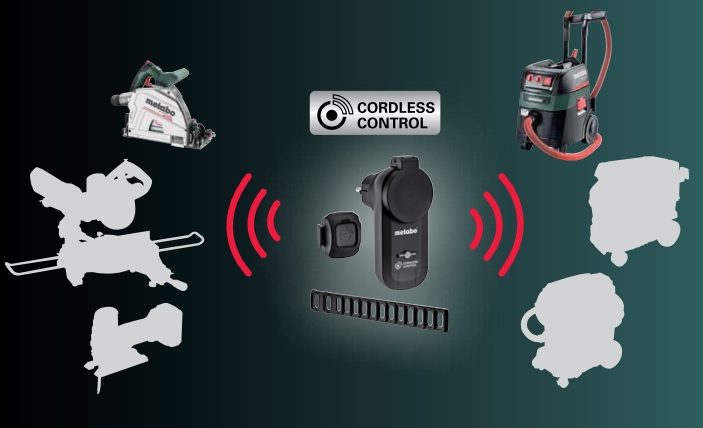 Þráðlaus rofi f. ryksugu