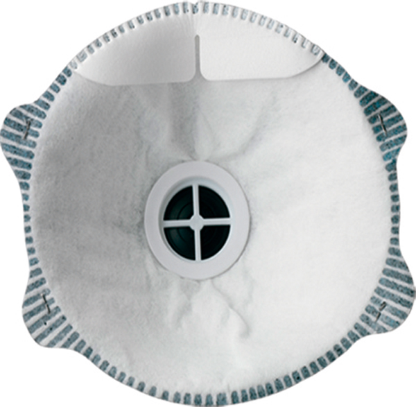 Rykg.FFP2 m.ventli kolag. 10stk