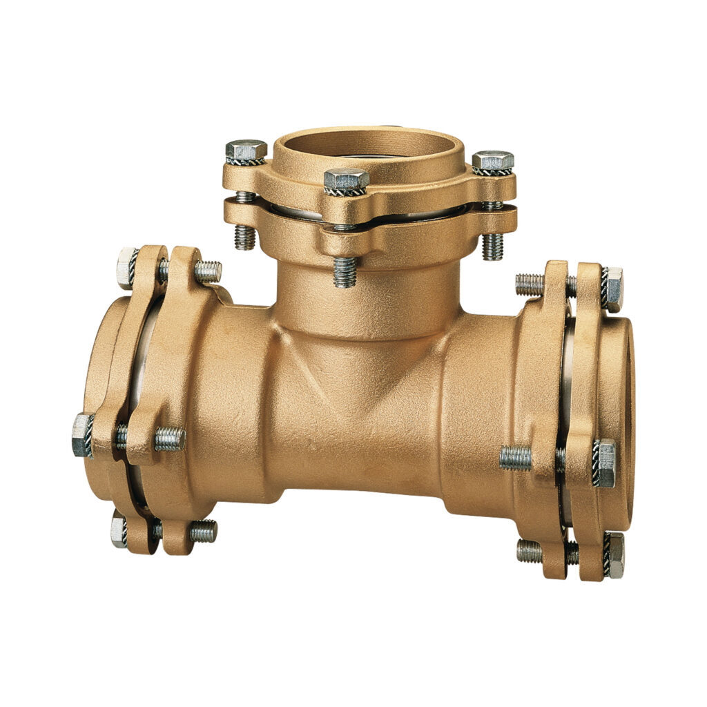 TÉ 75 MM -  PEH Skrúfað