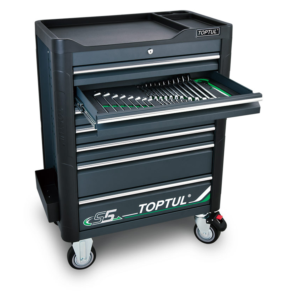 Verkfæravagn S5 340 hluta ABS toppur