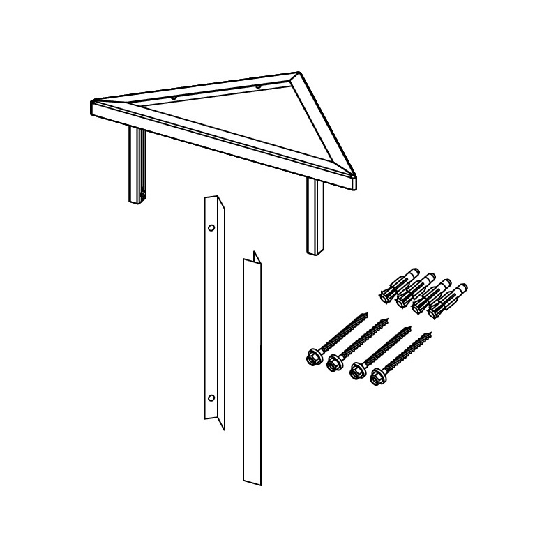 TECE profill hornfesting - Stærri (70 cm)