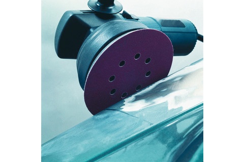 Fiberskífa 125mm 8 gata gr 40