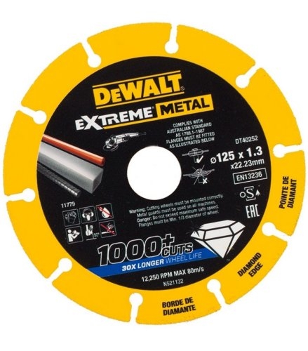 Demants skurðarsk.f/járn 125mm