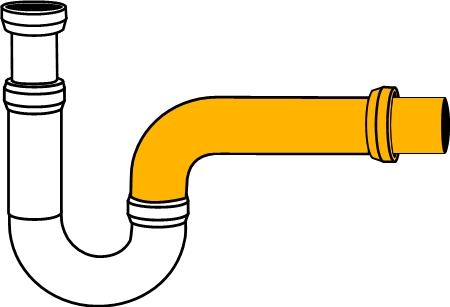 Lásarör 32x250 90° otto haas