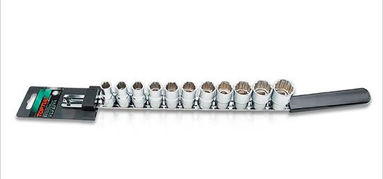 Toppasett á sleða 1/2" 12pkt