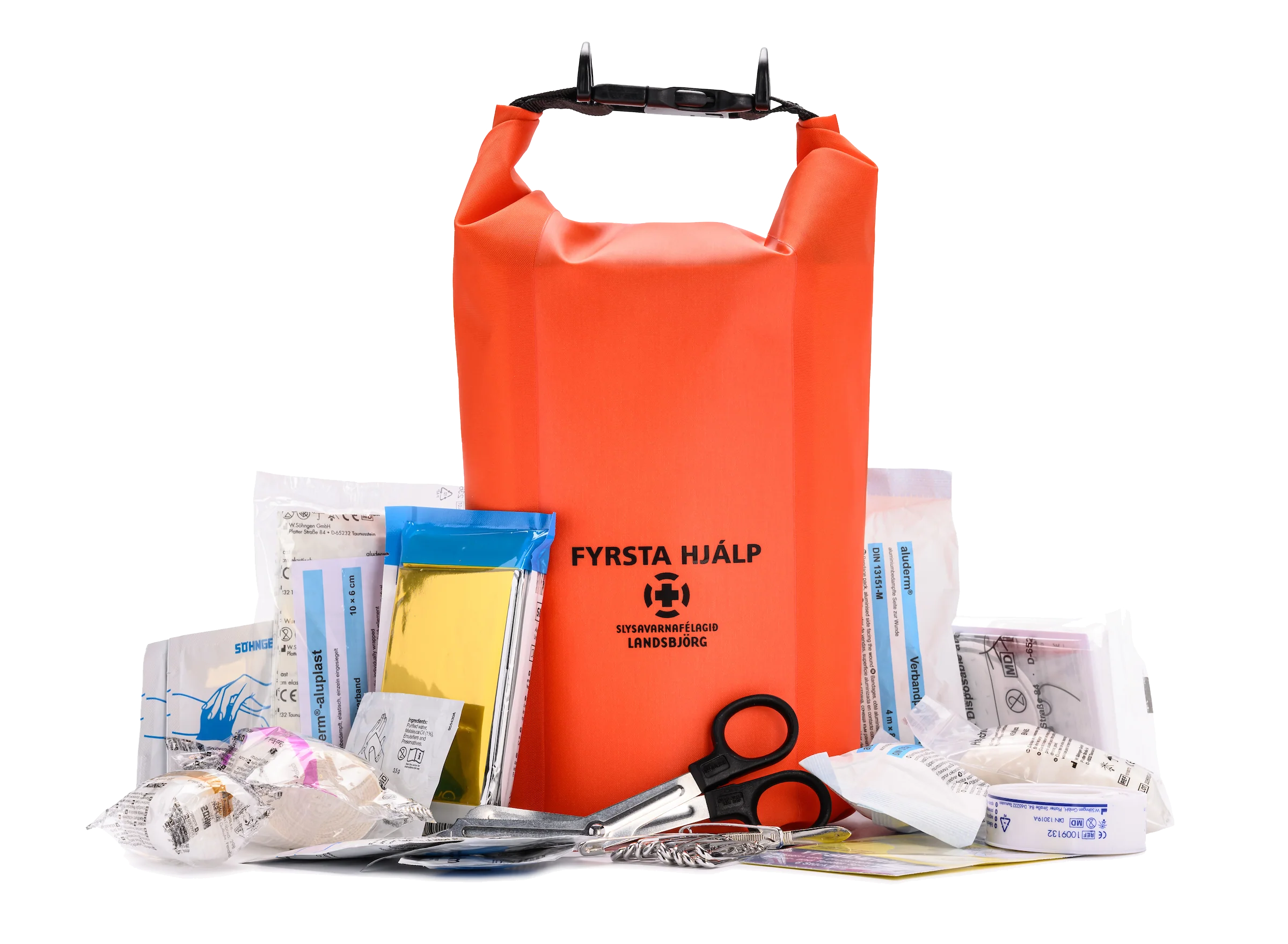 Vatnsheldur sjúkrapoki Landsbjörg