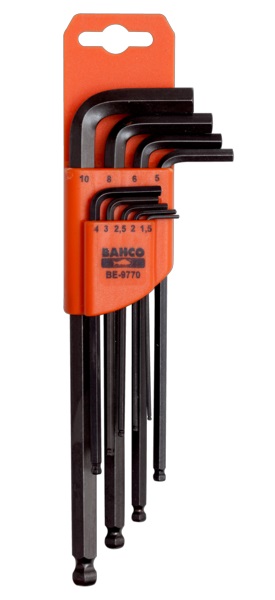 Sexkantasett 1,5-10 langir m.kúlu