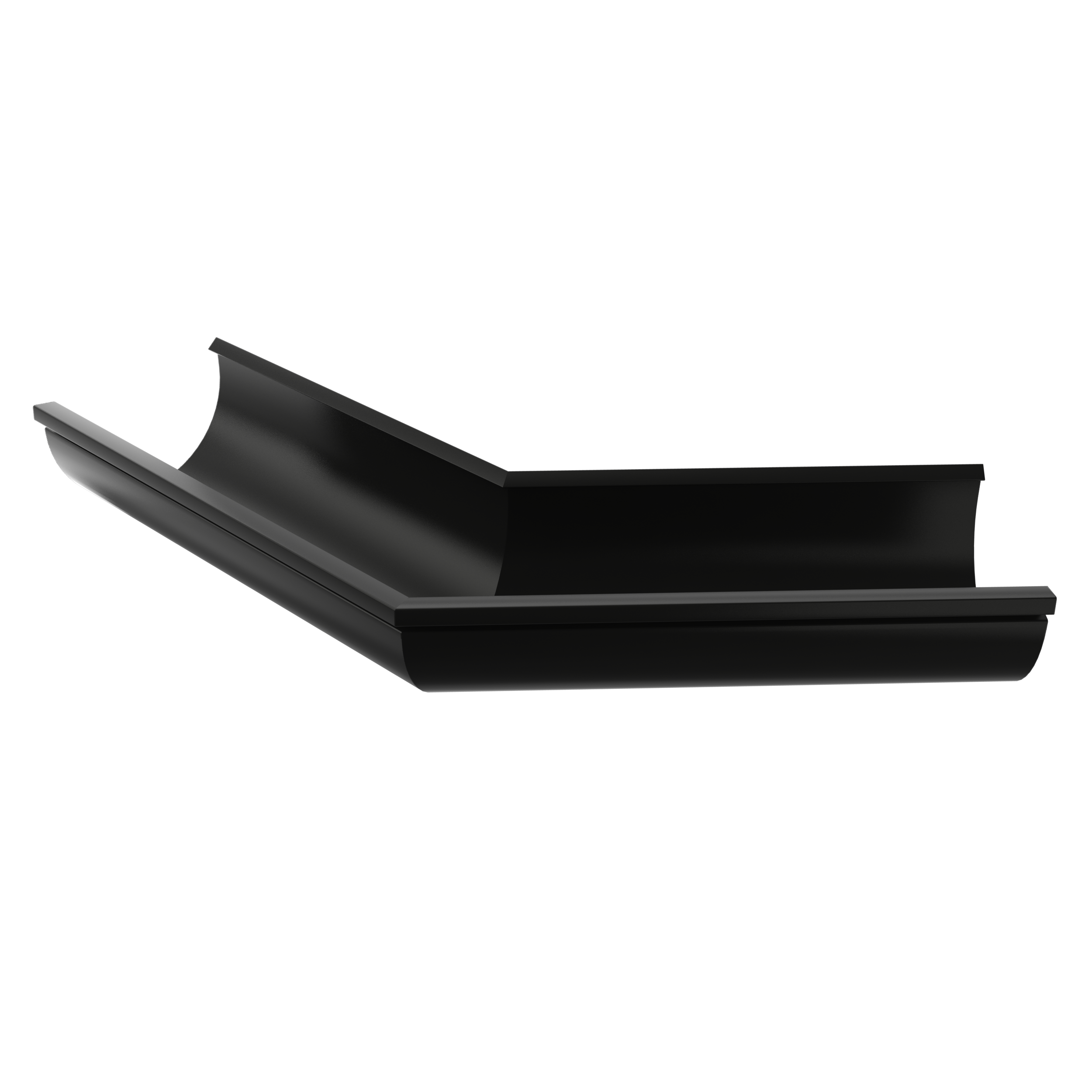 Úthorn 100 svart 45ø