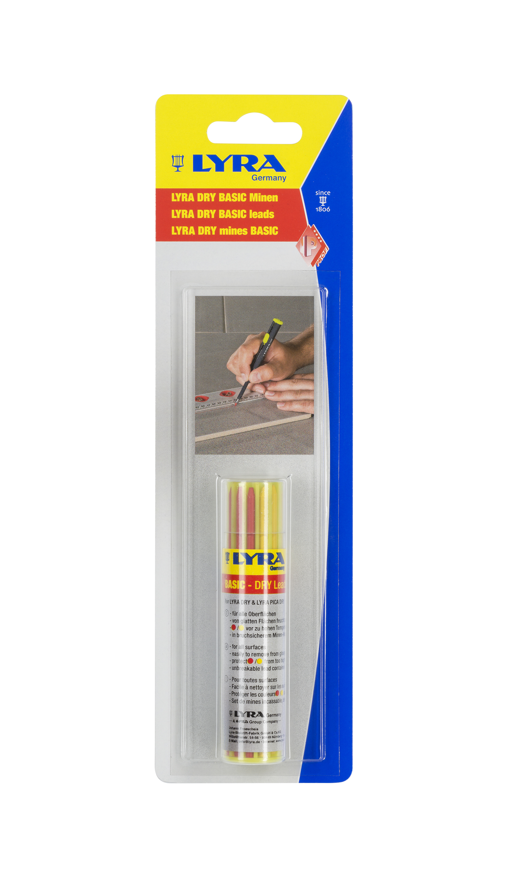 Blý áfylling Lyra Dry - Litir