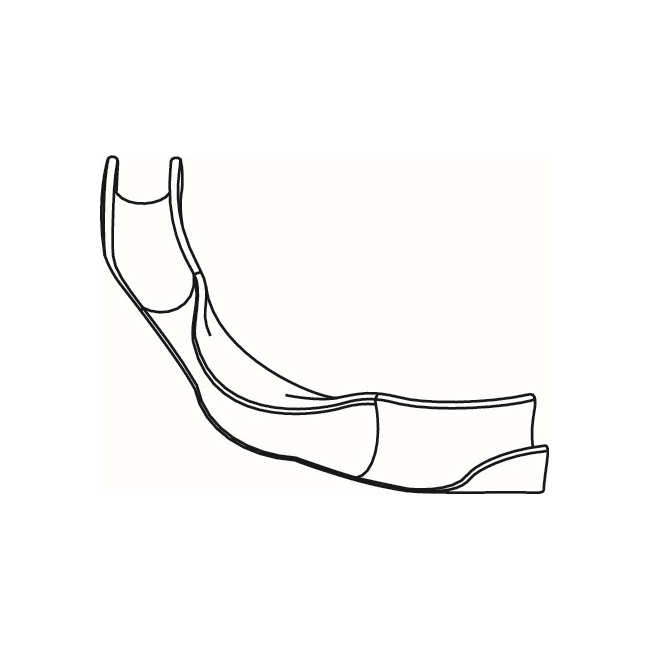 TECEfloor Beygjuklossi 14-17 mm Plast