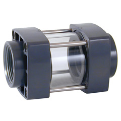 Sjóngler 50mm PN6 UPVC