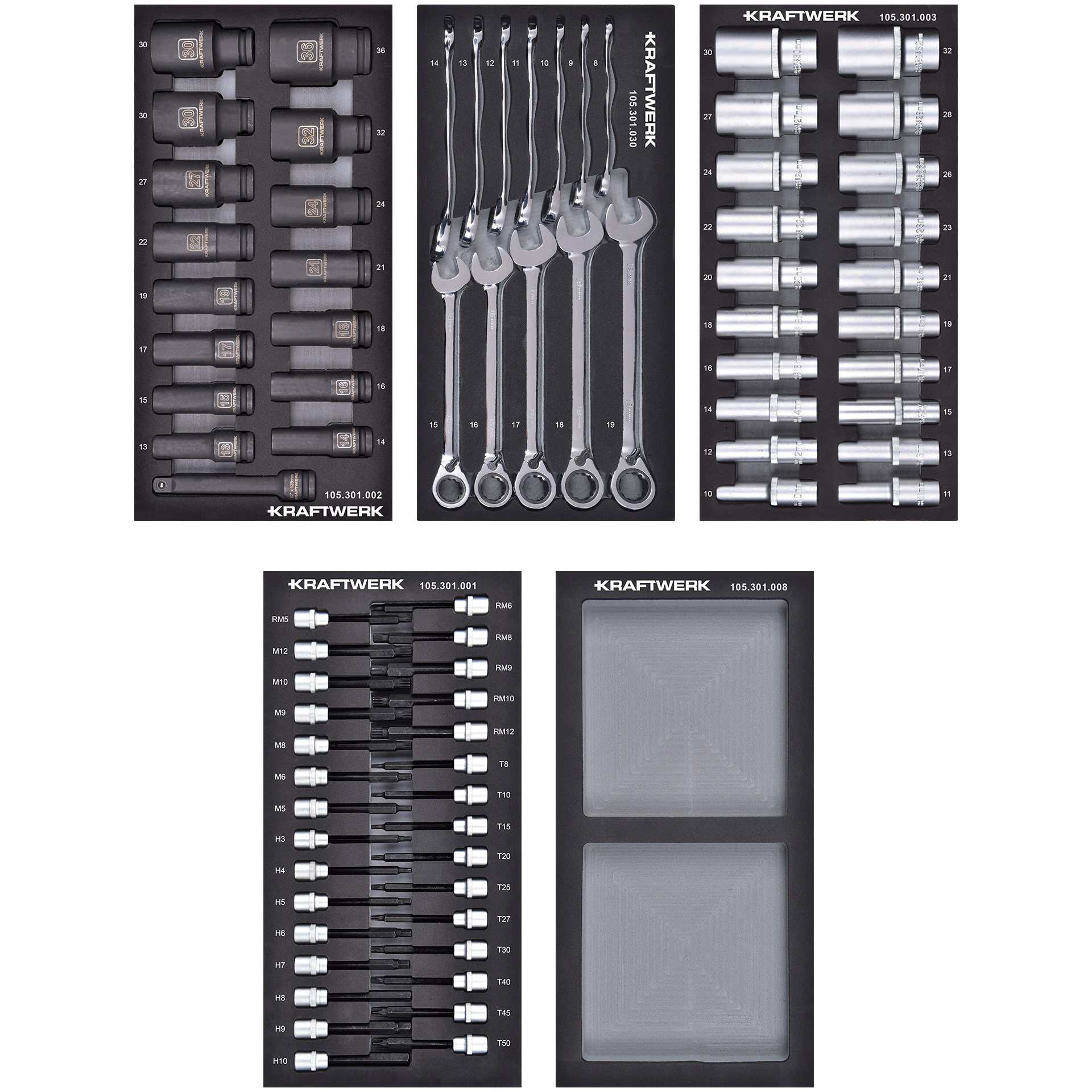 Verkfæravagn 8 sk BT900 með 367 verkfærum