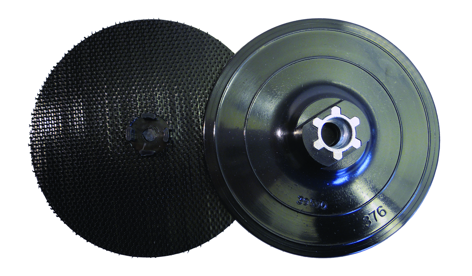 Bakplata 125mm m.miðjustýr.f.franskan