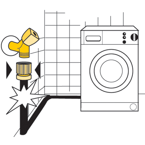 Öryggisloki fyrir þvottavél OH