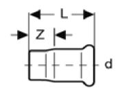 Lok M.Múffu Pressað Galv