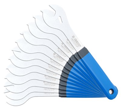 Fastlyklar þunnir kónískir 13-28mm