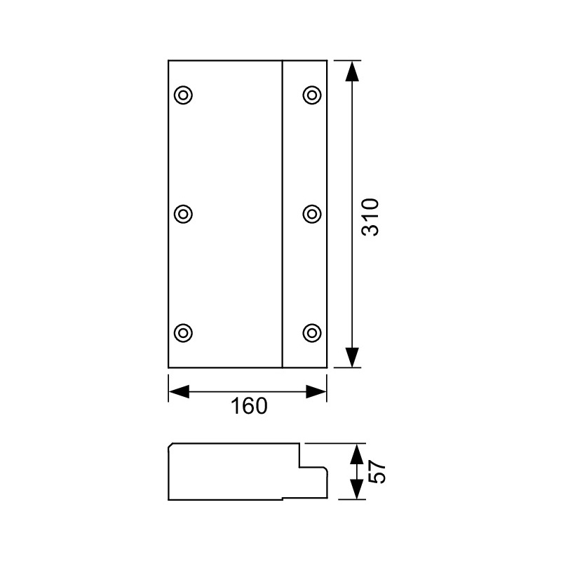TECE Plötur fyrir slár f. hreyfiham.