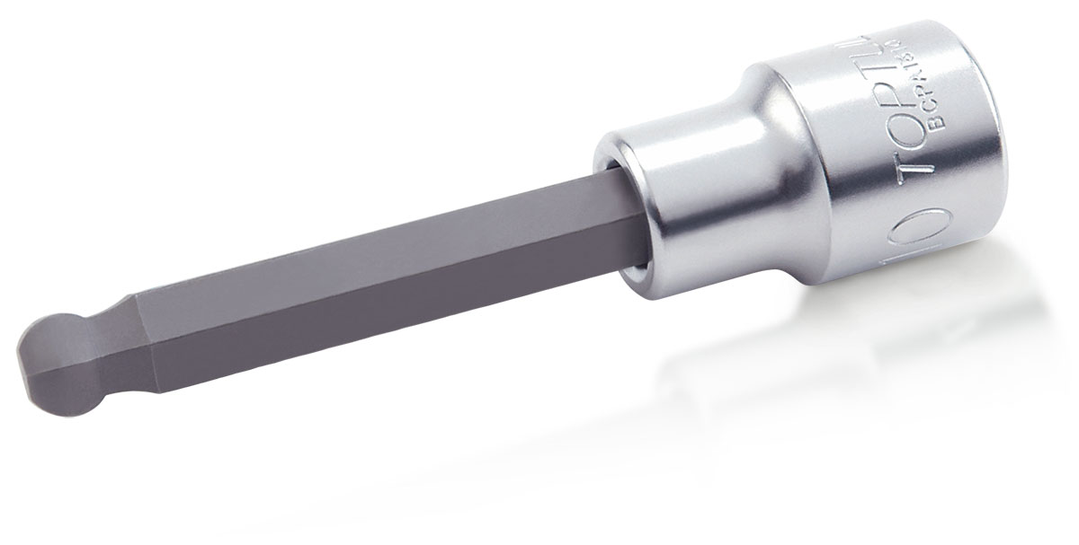 Innansexkant 1/2" 8mm Kúlu