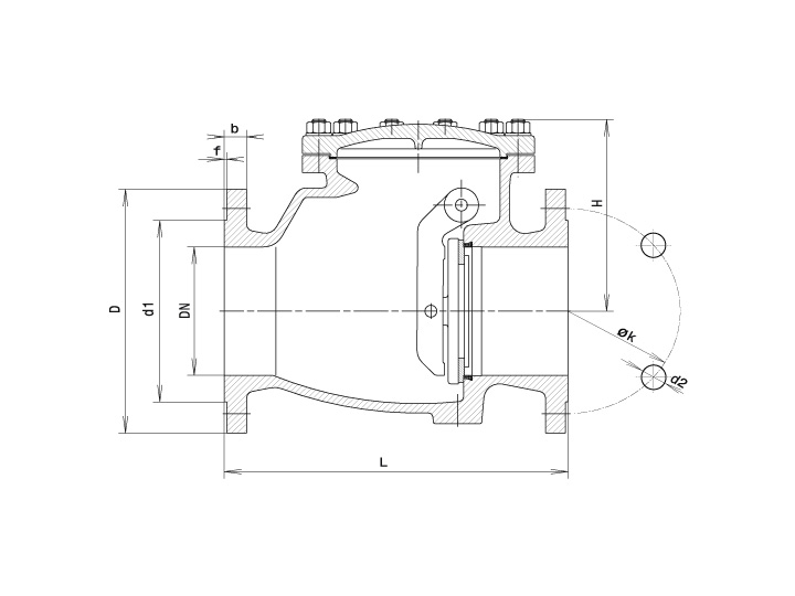 HAWLE EINSTREYMISLOKI DN125
