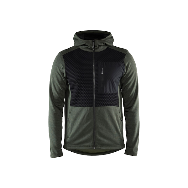 Hettujakki Græn/svört L