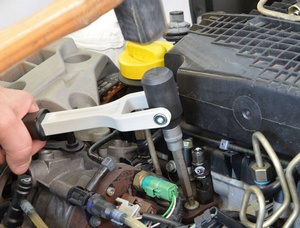 Átaksskaft 3/8"" ásláttar"