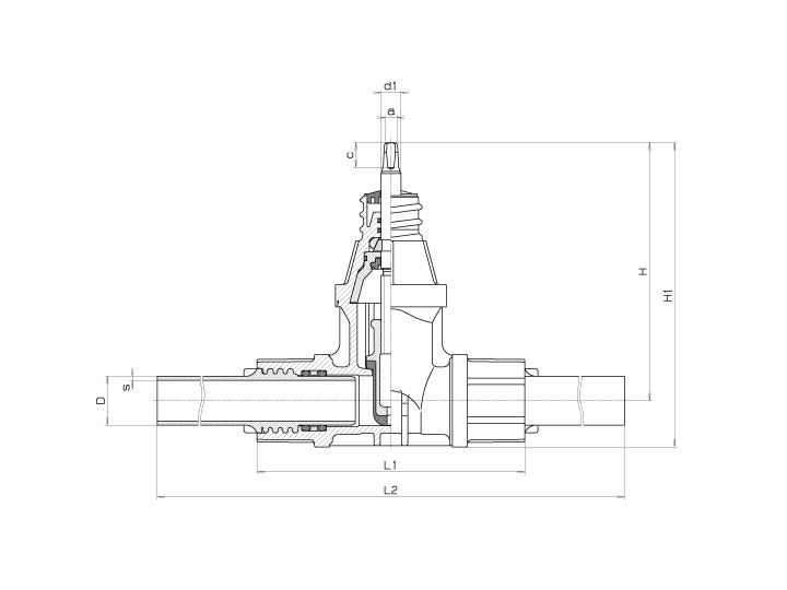 DELRIN LOKI 32MM M/SUÐUENDUM