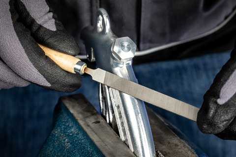 Þjöl, lykil 150mm (key file)