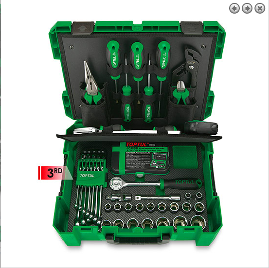 Verkfærataska 104 stk