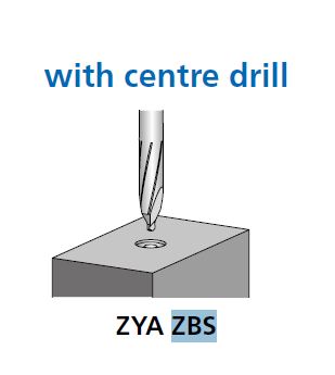 Karbítfræs A  6x25mm fyrir Plast