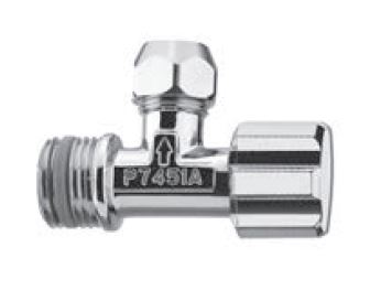 Tengikrani 1/2 vinkil stutt VA án róshettu