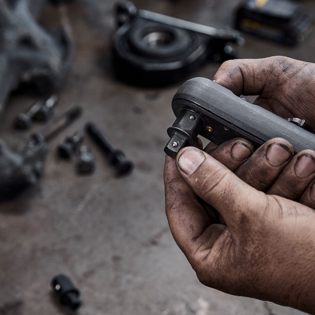 Skrall 3/8" og 1/2" 18V XR stök vél