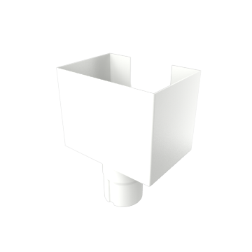 Kassi fyrir Niðurfall Hvítt