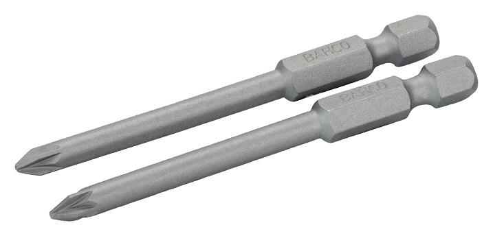 Skrúfbiti PZ2 L70 mm 2 í pakka