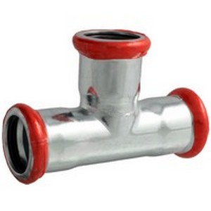 Té 12 mm galv/press