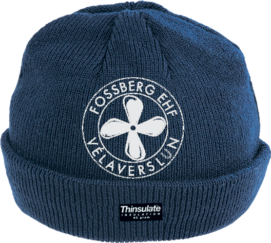 Húfa blá - Thinsulate m.logo