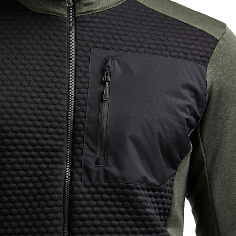 Hettujakki Græn/svört L